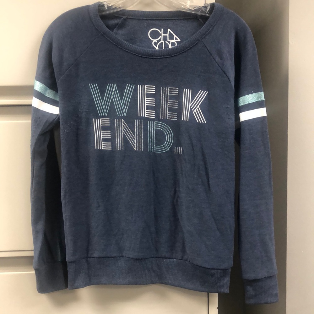 Weekend sweater- light fabric- size small